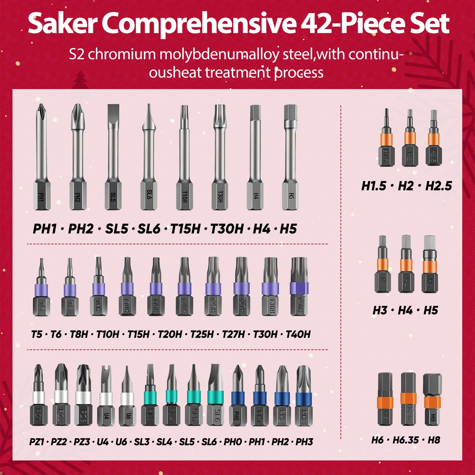 42 in 1 Magnetic Screwdriver Set